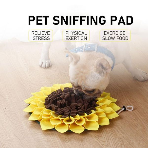 kennels & pens portable sunflower shape dog snuffle mat puppy eating dispenser training sniffing feeding blanket pet pad
kennels & pens portable sunflower shape dog snuffle mat puppy eating dispenser training sniffing feeding blanket pet pad