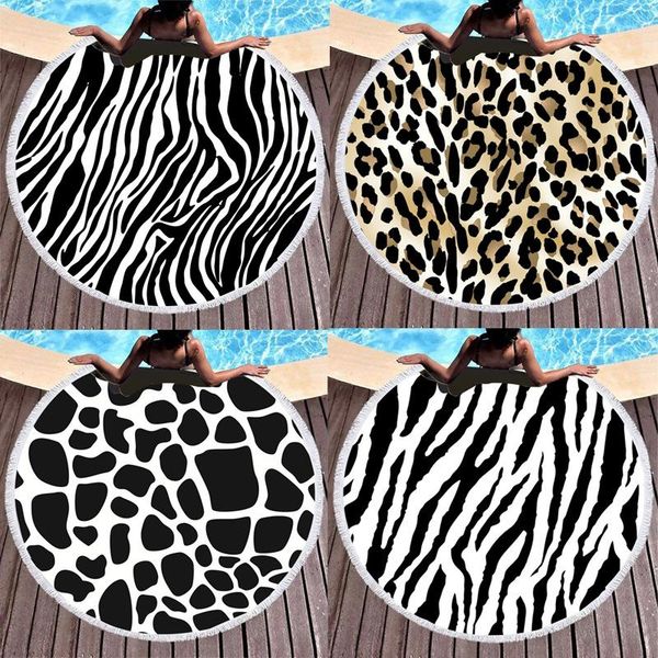 creative 3d fingerprint standard beach towel cow leopard pattern decorative round bath towels for adults
creative 3d fingerprint standard beach towel cow leopard pattern decorative round bath towels for adults