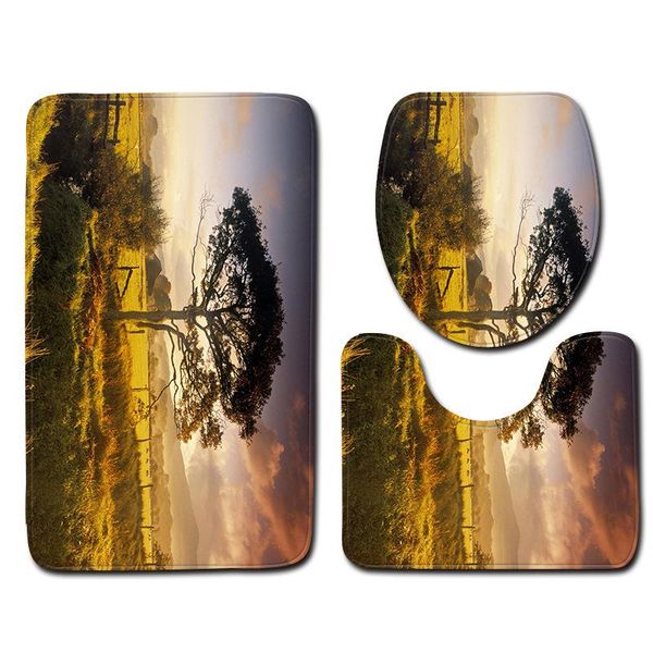 3pcs/set vintage colorful tree print anti-slip bathroom floor mat home decor shower non-slip velvet rug bath and door mats
3pcs/set vintage colorful tree print anti-slip bathroom floor mat home decor shower non-slip velvet rug bath and door mats