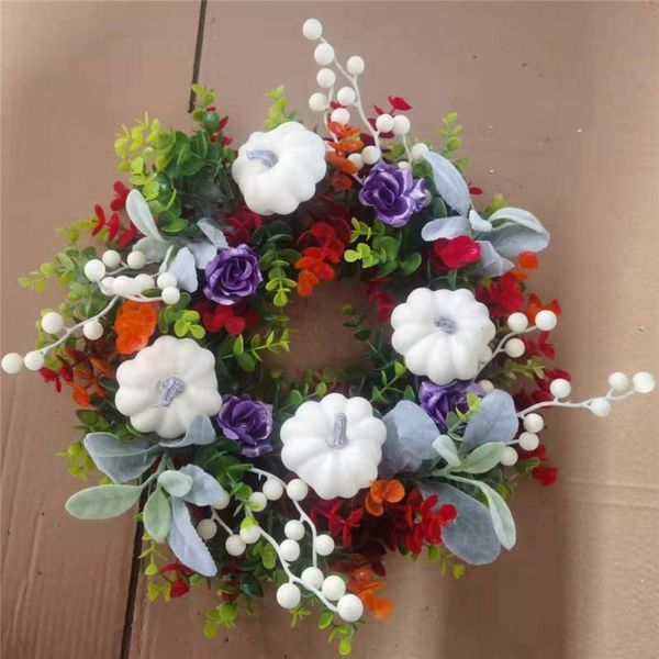 decorative flowers & wreaths diy hanging wreath white pumpkins ranunculus front door ornament thanksgiving christmas home decor
decorative flowers & wreaths diy hanging wreath white pumpkins ranunculus front door ornament thanksgiving christmas home decor
