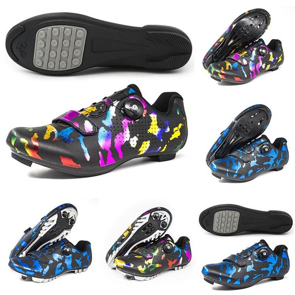 cycling footwear shoes mtb men sports route cleat road flat sneaker fashion multiple colors racing bicycle mountain spd biking, Black
cycling footwear shoes mtb men sports route cleat road flat sneaker fashion multiple colors racing bicycle mountain spd biking, Black