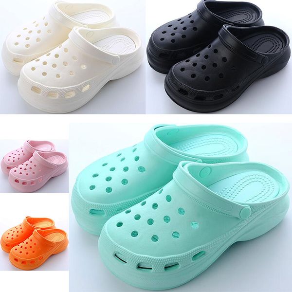 newly sell womens summer thick-soled hole shoes ladies height increase shoe black white orange pink green girl women beach classic sandals s
newly sell womens summer thick-soled hole shoes ladies height increase shoe black white orange pink green girl women beach classic sandals s