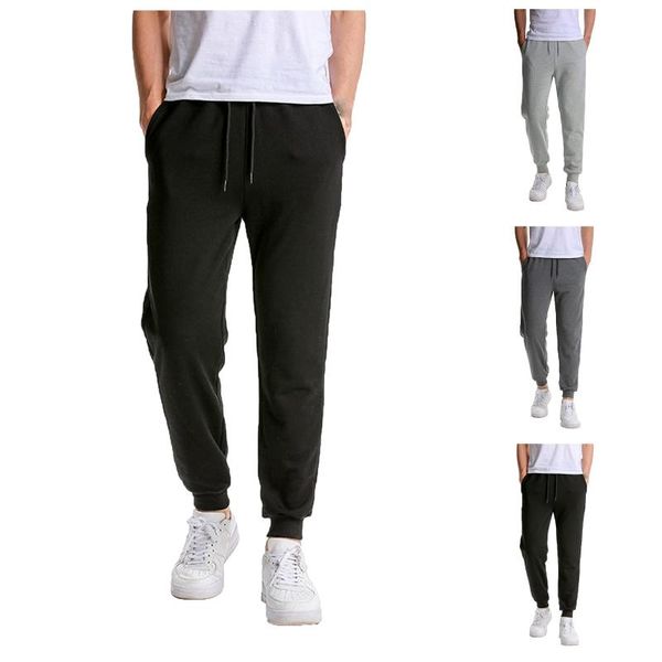 men's jeans foot binding soild breathable pockets tether long sports color pants, Blue
men's jeans foot binding soild breathable pockets tether long sports color pants, Blue