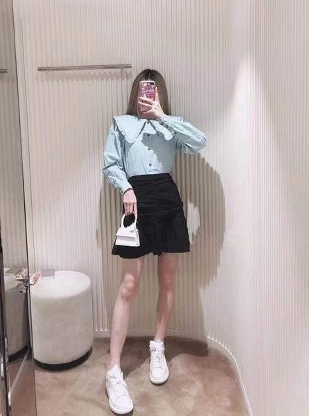 women's blouses & shirts 100% cotton women blouse 2021 spring and summer sweet style printed single-breasted shirt, White
women's blouses & shirts 100% cotton women blouse 2021 spring and summer sweet style printed single-breasted shirt, White