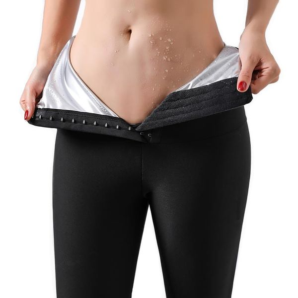 women's leggings women winter pants sweating elastic waist trainer tummy control fitness pure coloright seamless, Black
women's leggings women winter pants sweating elastic waist trainer tummy control fitness pure coloright seamless, Black