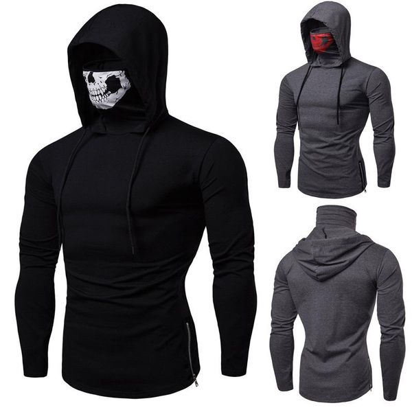 men's hoodies & sweatshirts 2021 winter thin mens casual men skull print turtleneck pullover male long sleeved sportswear, Black
men's hoodies & sweatshirts 2021 winter thin mens casual men skull print turtleneck pullover male long sleeved sportswear, Black