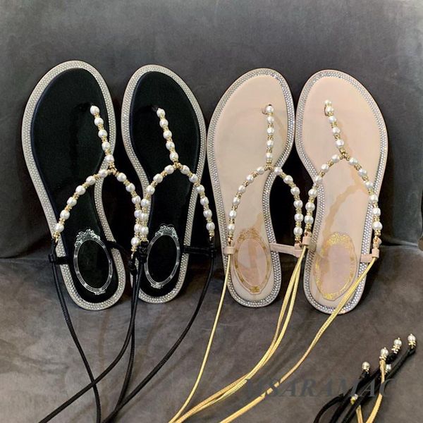 sandals 2021 summer shiny crystal pearl women leather round head ankle strap fashionable ladies all-match flip-flop, Black
sandals 2021 summer shiny crystal pearl women leather round head ankle strap fashionable ladies all-match flip-flop, Black