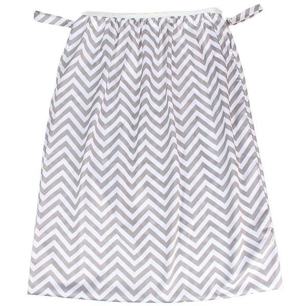 hanging baskets reusable pail liner for cloth diaper/dirty diapers wet bag, stripe