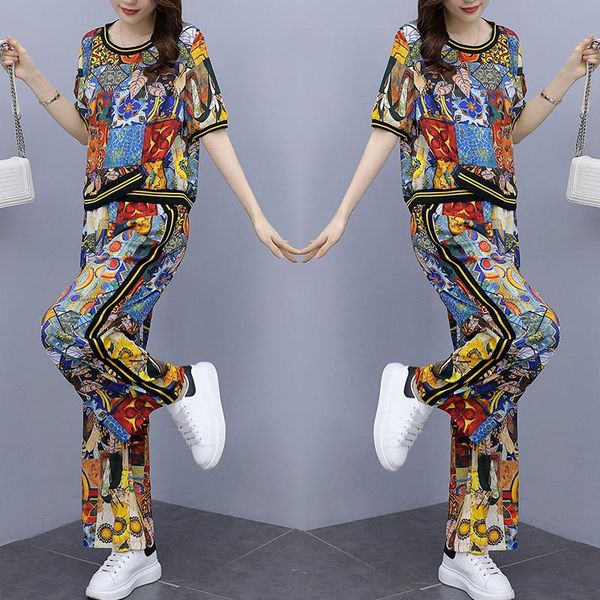 plus size tracksuits floral print ladies blouses women 2 piece set and pants ensemble femme survetement conjunto feminino, Black
plus size tracksuits floral print ladies blouses women 2 piece set and pants ensemble femme survetement conjunto feminino, Black