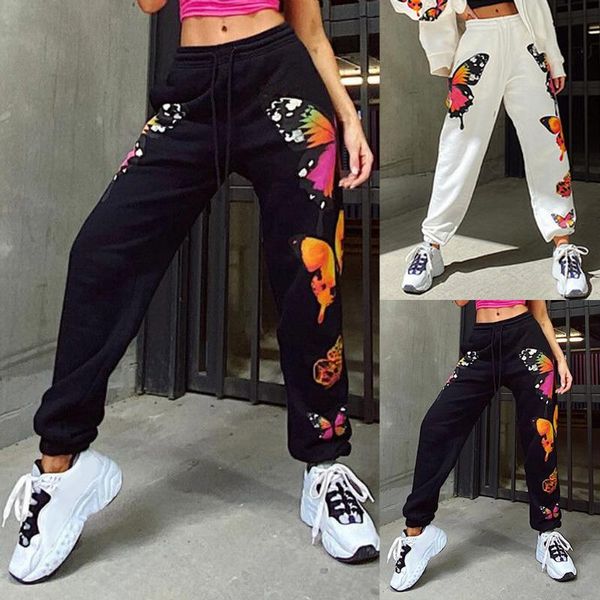 women's leggings womens butterfly print jogger pants wide leg breathless high waist running long loose casual hip hop gym street trouse, Black
women's leggings womens butterfly print jogger pants wide leg breathless high waist running long loose casual hip hop gym street trouse, Black