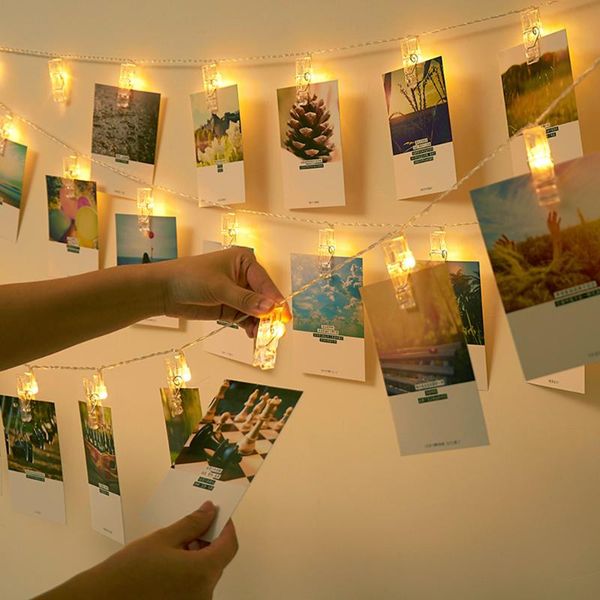 strips 1.5m 2m 3m po clip holder led string lights 10 20 30led for wedding party holiday home lighting decoration lamp
strips 1.5m 2m 3m po clip holder led string lights 10 20 30led for wedding party holiday home lighting decoration lamp