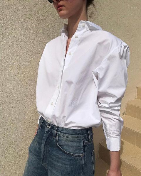 white solid color long sleeve lapel contour shirt - 2021 women/ladies blouse women's blouses & shirts
white solid color long sleeve lapel contour shirt - 2021 women/ladies blouse women's blouses & shirts