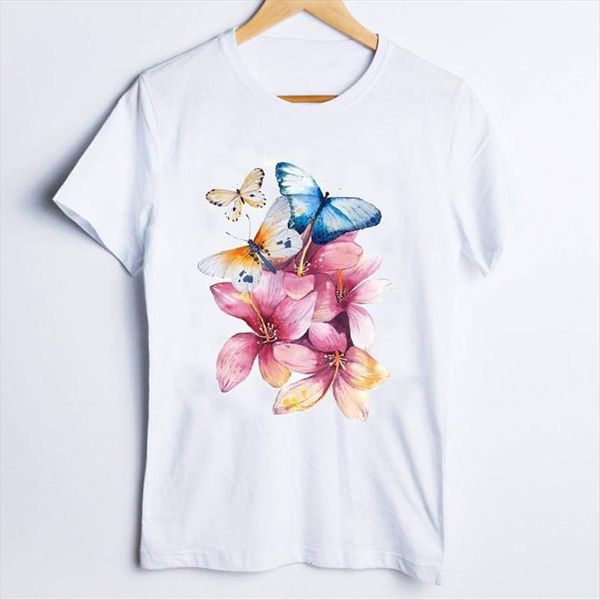 tees print watercolor elegant flower women t shirt travel holiday office cute clothes lady clothing female, White
tees print watercolor elegant flower women t shirt travel holiday office cute clothes lady clothing female, White