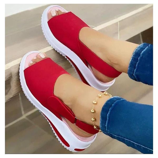summer sandals women casual slip on ladies flats shoes fashion platform wedges for sandalias de mujer, Black
summer sandals women casual slip on ladies flats shoes fashion platform wedges for sandalias de mujer, Black