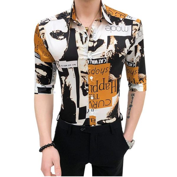 men dress shirts spring summer 2021 male slim fit shirt half sleeves business casual blouses men's, White;black
men dress shirts spring summer 2021 male slim fit shirt half sleeves business casual blouses men's, White;black