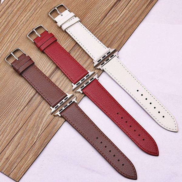 fashion designer watch straps for series 38/40mm and 42/44mm leather smart bands deluxe wristband watchbands apply to applewatch/other watch
fashion designer watch straps for series 38/40mm and 42/44mm leather smart bands deluxe wristband watchbands apply to applewatch/other watch