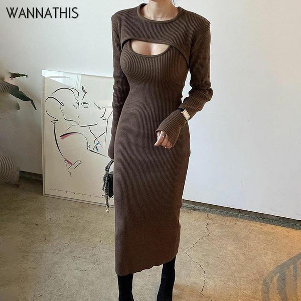 wannathis women's dress two-piece long sleeve hollow out slim bodycon autumn fashion casual streetwear party elegant dresses, Black;gray
wannathis women's dress two-piece long sleeve hollow out slim bodycon autumn fashion casual streetwear party elegant dresses, Black;gray