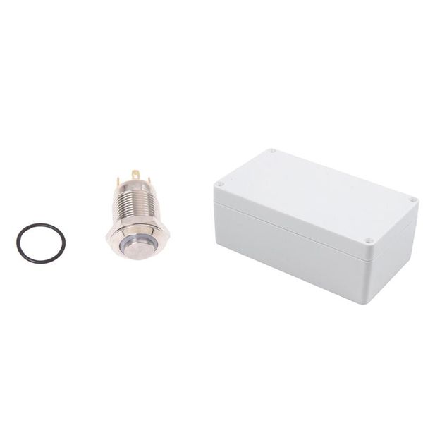 smart home control 1 pcs 3v push button switch doorbell blue led 12 mm & abs plastic electronic housing box connection
smart home control 1 pcs 3v push button switch doorbell blue led 12 mm & abs plastic electronic housing box connection