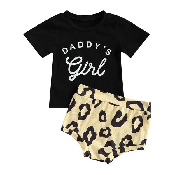 infant baby girl clothing set letter print short sleeve t shirt+leopard shorts 2pcs clothes outfit sets, White
infant baby girl clothing set letter print short sleeve t shirt+leopard shorts 2pcs clothes outfit sets, White