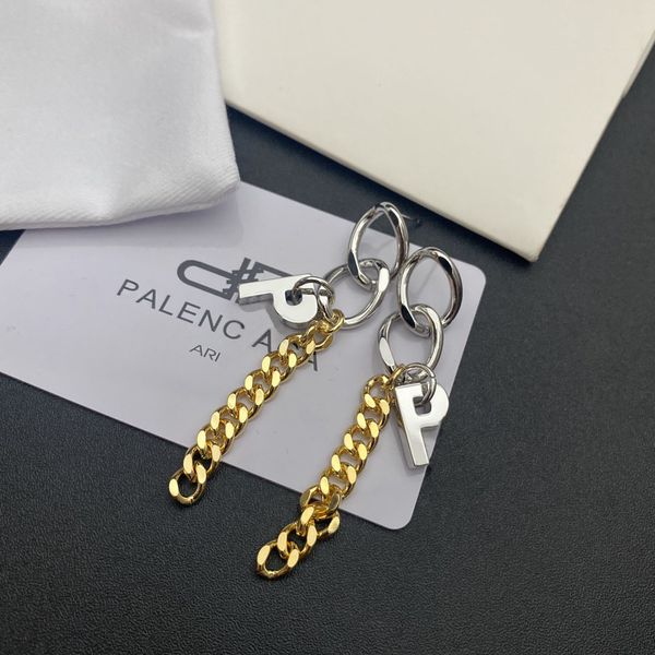 design jewelry bale letter brass material simple fashion men's and women's universal tassel earrings personalized earrings, Golden
design jewelry bale letter brass material simple fashion men's and women's universal tassel earrings personalized earrings, Golden
