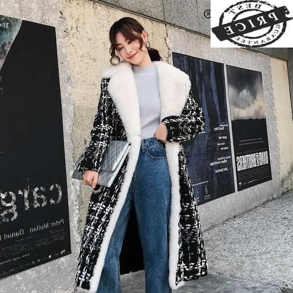 women's fur & faux jacket winter female real coat women clothes 2021 korean thick wool liner jackets with collar cf0a, Black
women's fur & faux jacket winter female real coat women clothes 2021 korean thick wool liner jackets with collar cf0a, Black