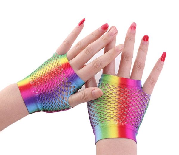 short mesh fishnet gloves fingerless party dance costume black color cosplay gloves, White
short mesh fishnet gloves fingerless party dance costume black color cosplay gloves, White