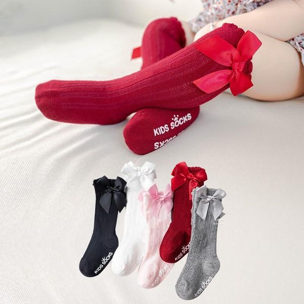 pairs kids cute socks toddlers girls big bow knee high long soft cotton lace baby leg warmer clothing stuff, Pink;yellow
pairs kids cute socks toddlers girls big bow knee high long soft cotton lace baby leg warmer clothing stuff, Pink;yellow