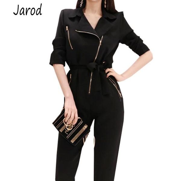 women's jumpsuits & rompers korean 2021 arrival black jumpsuit notched collar high waist loose casual retro fashion ol, Black;white
women's jumpsuits & rompers korean 2021 arrival black jumpsuit notched collar high waist loose casual retro fashion ol, Black;white