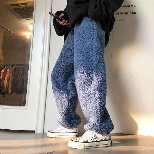 women's pants & capris autumn winter female fashion warm fleece casual thick straight trousers women loose comfortable plush g277, Black;white
women's pants & capris autumn winter female fashion warm fleece casual thick straight trousers women loose comfortable plush g277, Black;white