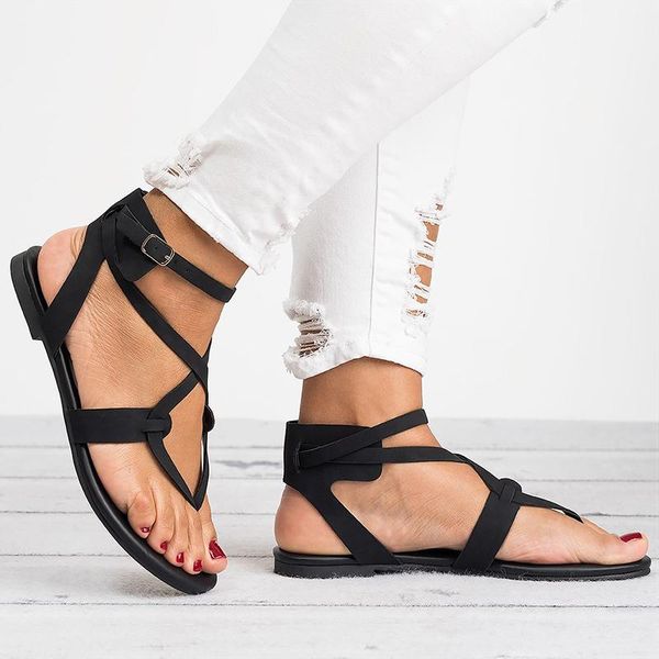 summer 2021 roma flat shoes woman sandals gladiator beach women female soft sandalias zapatos mujer 35-43 plus size, Black
summer 2021 roma flat shoes woman sandals gladiator beach women female soft sandalias zapatos mujer 35-43 plus size, Black