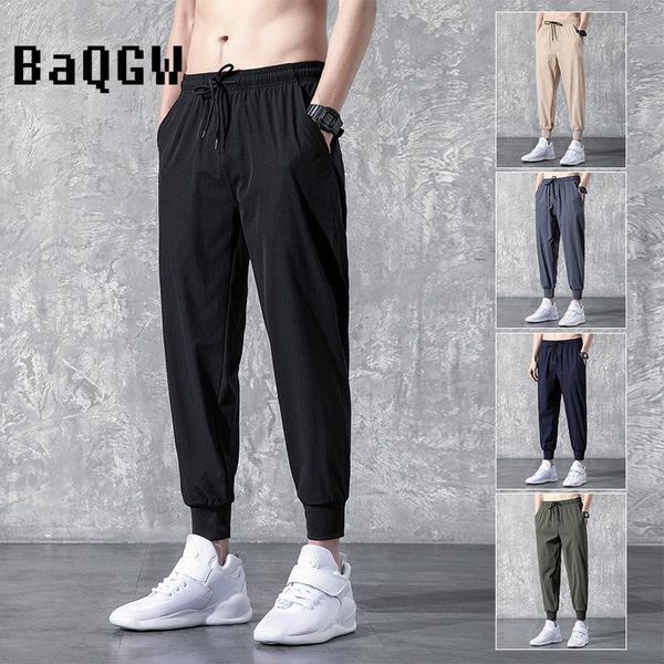 men's pants pencil summer casual breathable lightweight ankle-length joggers trousers lace-up pocket jogging running sweatpants, Black
men's pants pencil summer casual breathable lightweight ankle-length joggers trousers lace-up pocket jogging running sweatpants, Black