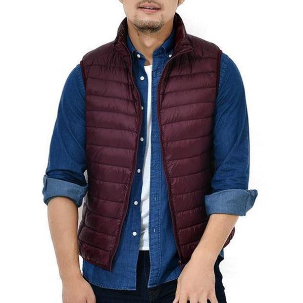 men's vests lightweight down vest with stand-up collar casual for autumn winter j55, Black;white
men's vests lightweight down vest with stand-up collar casual for autumn winter j55, Black;white