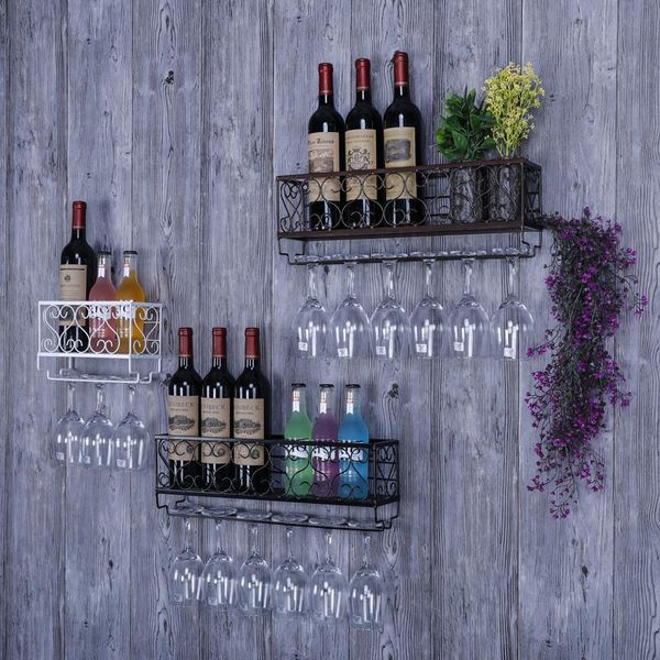 tablewine racks wall mount rack bottle metal shelf glasses goblet holder home bar christmas decoration storage
tablewine racks wall mount rack bottle metal shelf glasses goblet holder home bar christmas decoration storage