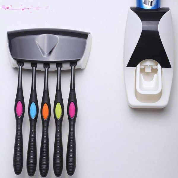 bath accessory set 1 5 colors automatic toothpaste dispenser toothbrush holder wall mount bathroom supplies toiletries
bath accessory set 1 5 colors automatic toothpaste dispenser toothbrush holder wall mount bathroom supplies toiletries