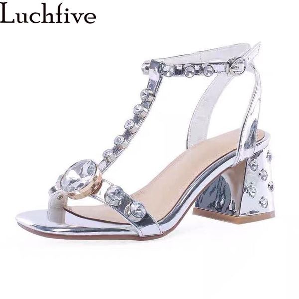 summer crystal sandals women gold silver black ankle t-strap chunky heels pumps luxury diamonds inlay design shoes woma
summer crystal sandals women gold silver black ankle t-strap chunky heels pumps luxury diamonds inlay design shoes woma