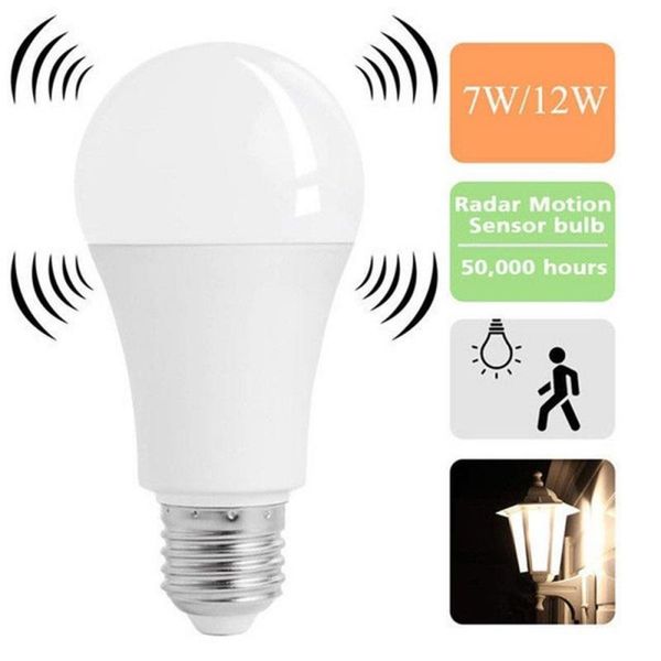 bulbs 5w/7w/9w/12w e27 smart sensor led bulb lamp auto sensitive lights white environmental protection not hurt eyes
bulbs 5w/7w/9w/12w e27 smart sensor led bulb lamp auto sensitive lights white environmental protection not hurt eyes