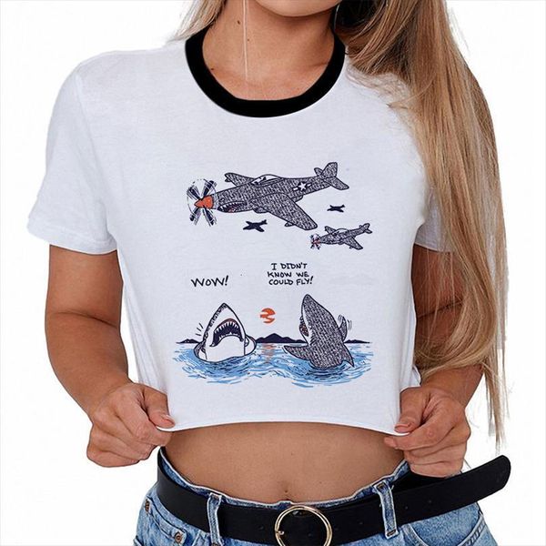 czccwd harajuku woman fashion mens t shirt crop men shark i dont know could fly animal print friends summer tumblr, White;black
czccwd harajuku woman fashion mens t shirt crop men shark i dont know could fly animal print friends summer tumblr, White;black