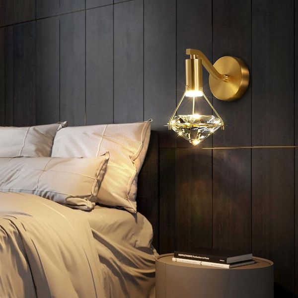 wall lamps high-end luxury copper light with k9 diamond crystal lampshade bright sconces for bedroom living room decor
wall lamps high-end luxury copper light with k9 diamond crystal lampshade bright sconces for bedroom living room decor
