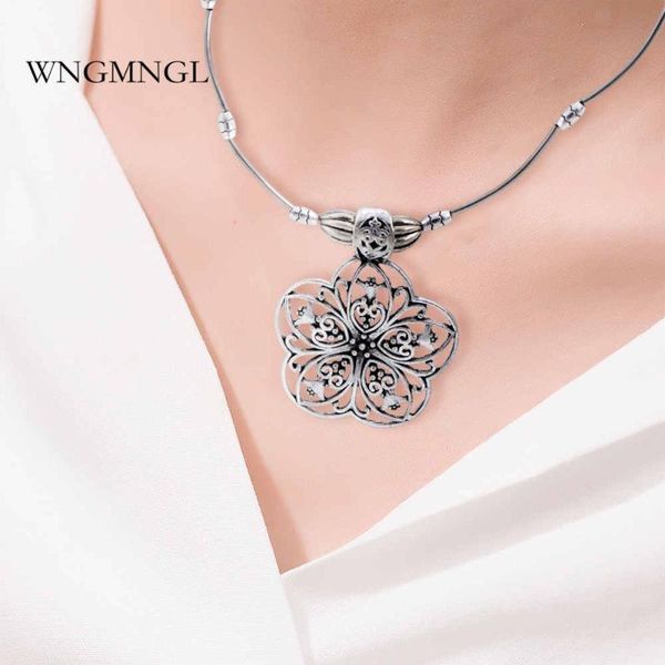 pendant necklaces wngmngl 2021 bohemian tibetan silver hollow metal cluster flower butterfly necklace for women fashion jewelry gift
pendant necklaces wngmngl 2021 bohemian tibetan silver hollow metal cluster flower butterfly necklace for women fashion jewelry gift