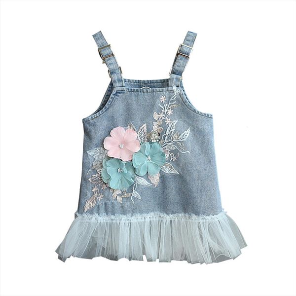 summer kids girls casual denim girl dresses princess blue floral pattern sleeveless off shoulder one piece clothes, Red;yellow
summer kids girls casual denim girl dresses princess blue floral pattern sleeveless off shoulder one piece clothes, Red;yellow