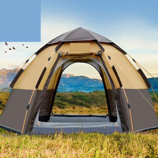 tents and shelters outdoor hexagonal 3 / 4 people full automatic rain proof tent camping field home leisure beach
tents and shelters outdoor hexagonal 3 / 4 people full automatic rain proof tent camping field home leisure beach