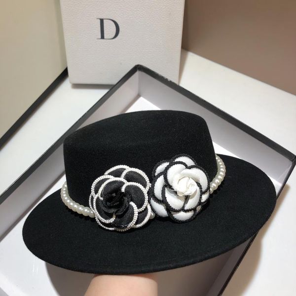 wide brim hats french small fragrance pearl handmade flower hat australian wool flat fashion retro celebrity high-grade, Blue;gray
wide brim hats french small fragrance pearl handmade flower hat australian wool flat fashion retro celebrity high-grade, Blue;gray