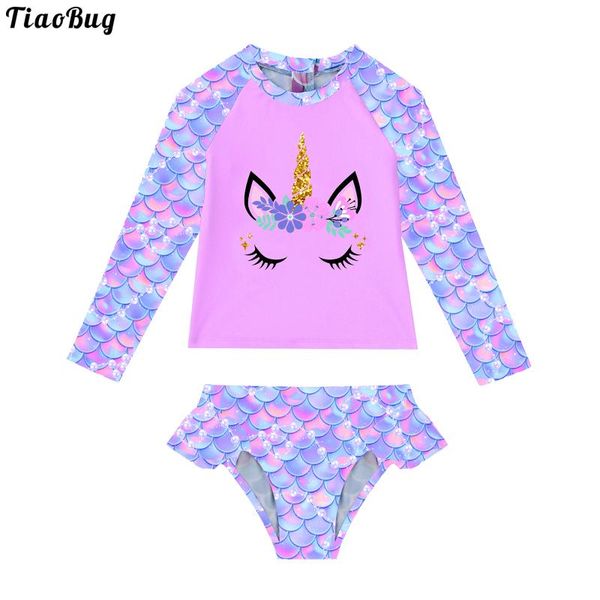 one-pieces tiaobug 2pcs kids girls fish scales print swimming suit round neck long sleeves cartoon horse and briefs set swimwear, Black
one-pieces tiaobug 2pcs kids girls fish scales print swimming suit round neck long sleeves cartoon horse and briefs set swimwear, Black