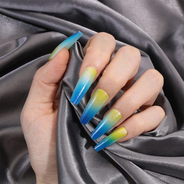 false nails 24pcs/box ballerina full cover manicure tool artificial nail tips gradient coffin wearable fake, Red;gold
false nails 24pcs/box ballerina full cover manicure tool artificial nail tips gradient coffin wearable fake, Red;gold