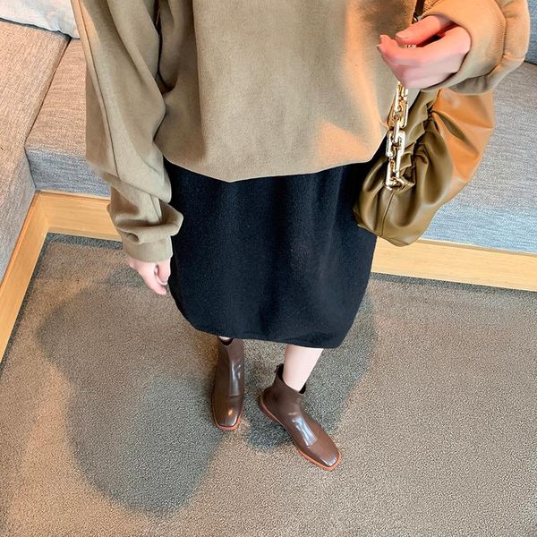 boots winter 2021 korean version of thin boots, bare square toe and short are, Black
boots winter 2021 korean version of thin boots, bare square toe and short are, Black