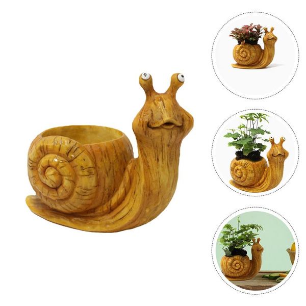 planters & pots 1pc adorable snail shape design flower pot for succulent plants balcony decor
planters & pots 1pc adorable snail shape design flower pot for succulent plants balcony decor