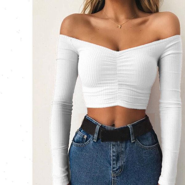 women shirts fashion ladies long sleeve plain casual off shoulder blouse slim fit crop short shirt red white
women shirts fashion ladies long sleeve plain casual off shoulder blouse slim fit crop short shirt red white