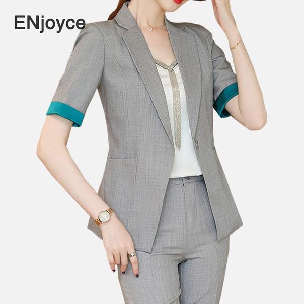 fashion women korean style grey suits rolled short sleeve blazer office ladies interview business work wear 2021 summer women's & blaze, White;black
fashion women korean style grey suits rolled short sleeve blazer office ladies interview business work wear 2021 summer women's & blaze, White;black