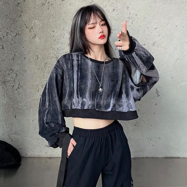women's hoodies & sweatshirts hipster streetwear loose crop ladies fashion brand o-neck clothing ulzzang autumn harajuku, Black
women's hoodies & sweatshirts hipster streetwear loose crop ladies fashion brand o-neck clothing ulzzang autumn harajuku, Black
