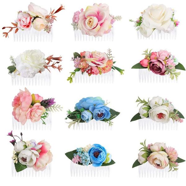 hair accessories fashion wedding artificial combs for bridal flower headpiece women bride jewelry girls headwear, Slivery;white
hair accessories fashion wedding artificial combs for bridal flower headpiece women bride jewelry girls headwear, Slivery;white